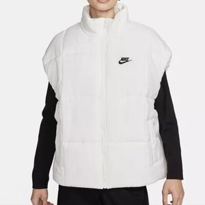 Nike Womans Sportswear Classic Puffer Therma-FIT Over Sized Vest FB7679-100